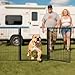 FXW Rollick Dog Playpen, 1 Add-On Gate Panel, Single 32-Inch Wide Gate Panel