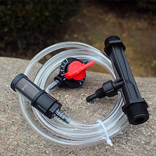 Kammas 1inch Fertilizer Mixer Injector Kit Inject Soluble or Liquid Fertilizer in Landscape Watering System - (Color: 1pcs)