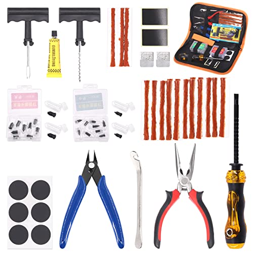 Swpeet 38Pcs Car Tire Repair Tool Kit