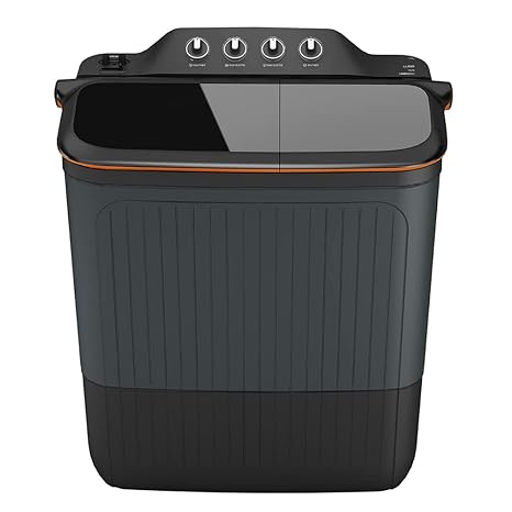 Havells-Lloyd 7.5 Kg 5 Star Semi-Automatic Top Load Washing Machine (LWMS75AVGEL Black, Active Soak)