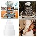 Happyyami 4 Pz Torta Fittizio Rotondo Rotondo Torta Torta Dummies Polistirolo Schiuma Stirofoam Modellazione Stampo Stirofoam Schiuma Cake Forum Rotondo per Finestra Del Display di Nozze