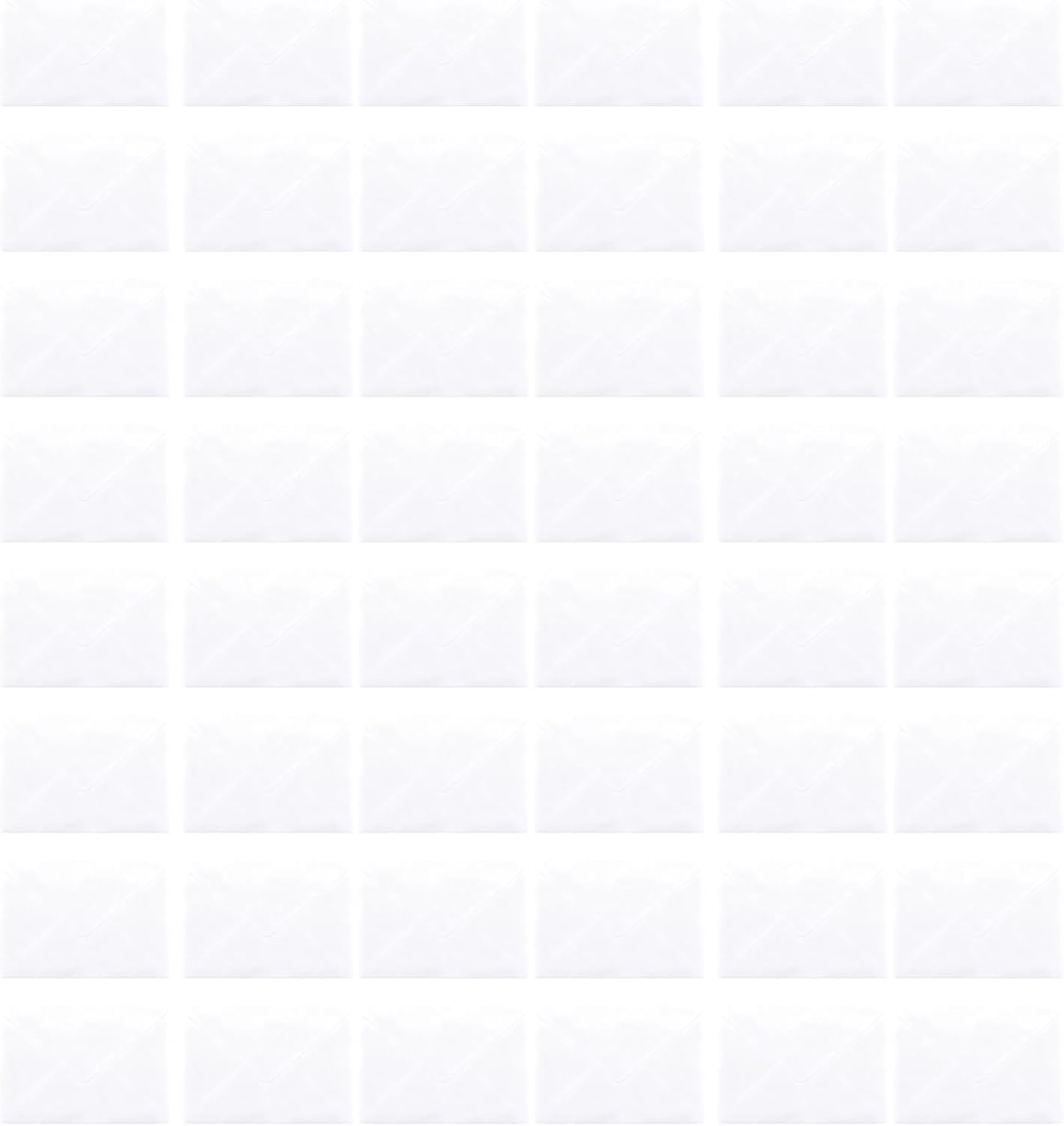 250 sztuk białych kopert 15,9 x 10,8 cm, papierowe koperty na rachunki, czeki, gotówkę, kartki pocztowe, koperty z napiwkami, biznesowe, ślubne, zaproszenia
