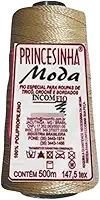 Princesinha Moda Linha Fina/crochê/artesanato/tranças Cor:4309 BEGE CLARO