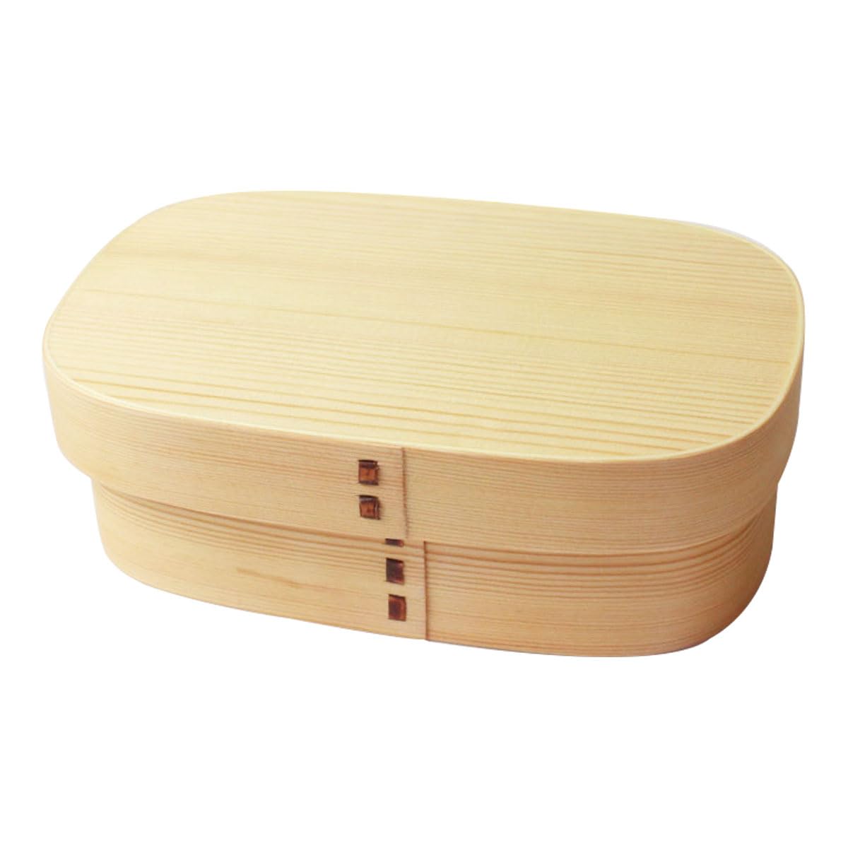 Miyoshi Magewappa Oval Bento Box Cedar 24oz Yamato Lunch Box Japan