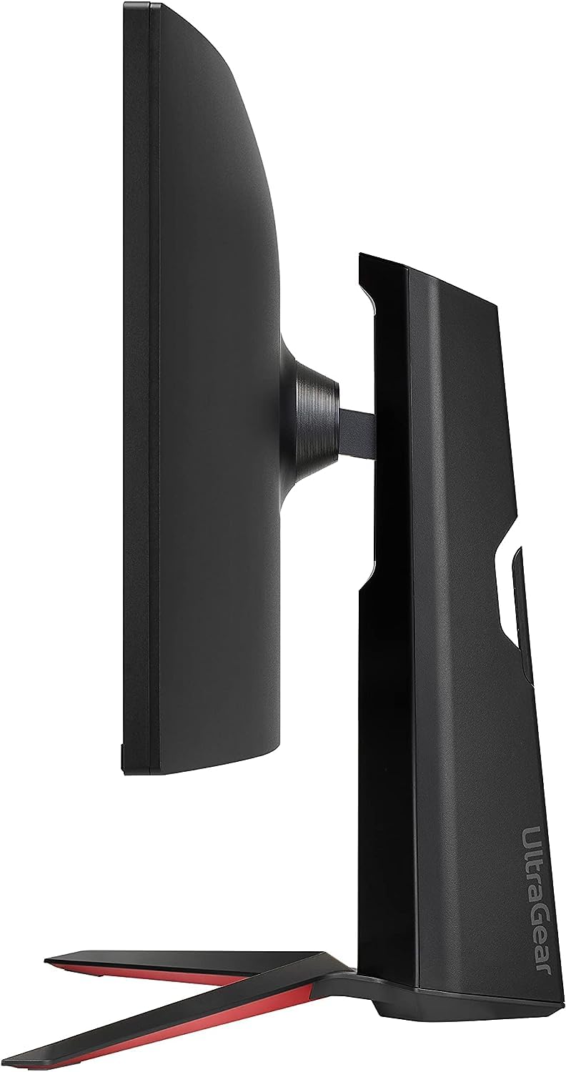 LG 34GP63A 34-Inch Curved UltraGear QHD HDR 10 160Hz Monitor with Tilt/Height Adjustable Stand,Built-in speaker