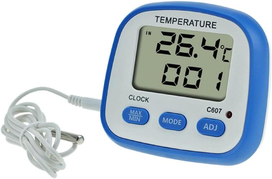 LCD Digital Temperature Meter Gauge Thermometer Indoor
