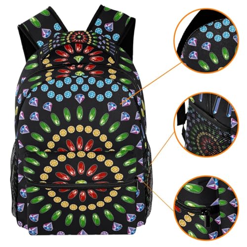 Sac de voyage décontracté bohème multicolore, idéal pour vos week-ends - 3