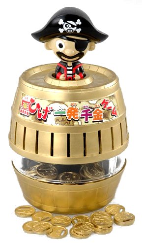 黒ひげ　一発千金ゲーム　TOMY レトロ Amazon | 黒ひげ一発千金ゲーム | アクションゲーム | おもちゃ