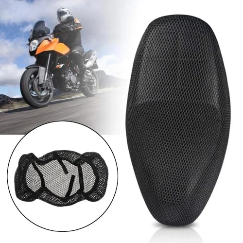 Cojín asiento de motocicleta antitérmico FA con malla ventilada 3D para evitar el calor 3