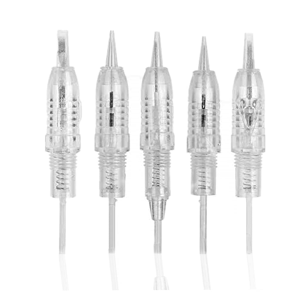 Disposable Tattoo Cartridge Needles Semi Tinted 1P/ 3P/ 5P/ 5FP/ 7FP, Individually