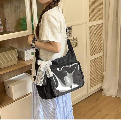 BLUEGALA Kawaii Ita Bag Crossbody Messenger Bag For Women Pin Bag,Cute Japanese Y2k Shoulder Bags Purse4