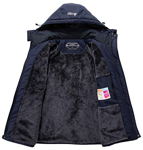 MOERDENG Men's Waterproof Ski Jacket Warm Winter Snow Coat Mountain Windbreaker Hooded Raincoat MOERDENG Men's Waterproof Ski Jacket Warm Winter Snow Coat Mountain Windbreaker Hooded Raincoat