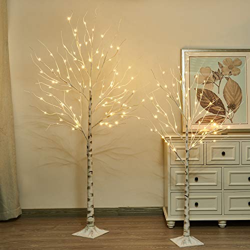 Vanthylit Led Birch Tree(5FT 6FT)