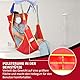 EZ Assistive Universal Full Body Patient Lift Sling, Lift Medical Sling for Bed Positioning, Transfer for Elderly, Disabled, Bedridden, 500LBS Weight Capacity (Rot-Mittel)