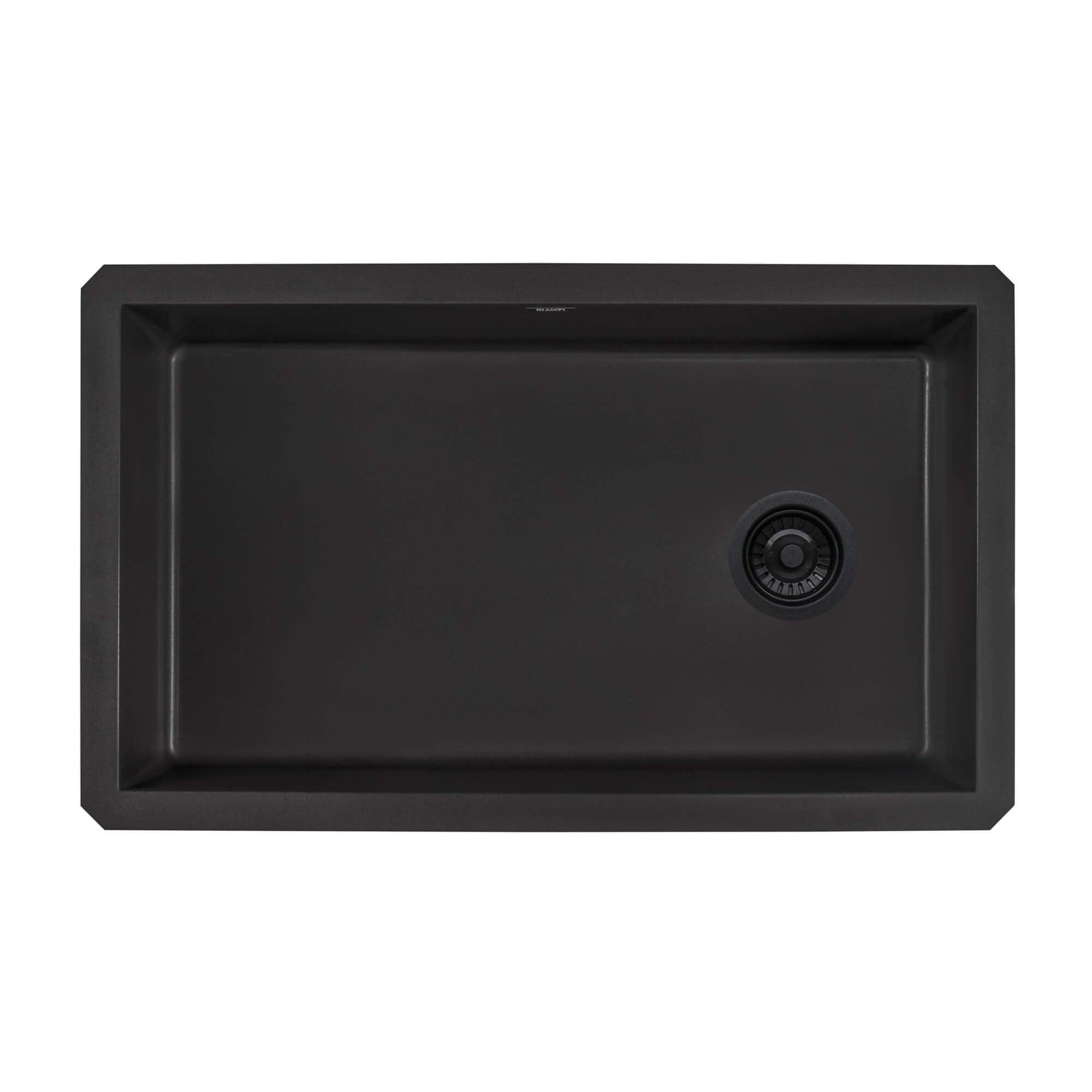 Ruvati 32 x 19 inch Granite Composite Undermount Single Bowl