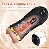 Masturbator Sex Spielzeug für die Männer solo, Masturbieren Mann elektrisch Pocket Pussy mit 10 Vibrationsmodi, Masturbatoren Gay Sexspielzeug Blowjob Taschenmuschi Sex Toyset für Man Toys Muschi Toy – Bild 7