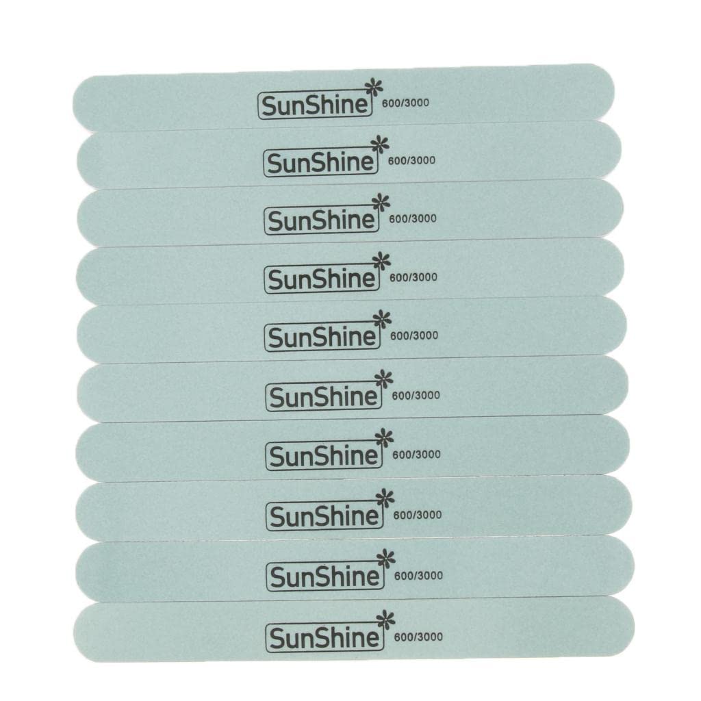 BNF® 10pieces Nail Art Manicure Acrylic Gel Tip Polish Buffer Buffing Sanding Block Files Set-Health & Beauty - Nail Care Manicure & Pedicure - Manicure/Pedicure Tools & Kits-image-48
