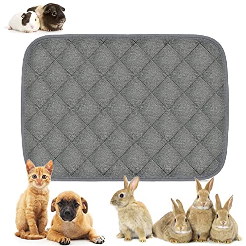 LeerKing Washable Pee Pads for Dogs 2 Pack Puppy Reusable Dog Training Pads Super Absorbent Waterproof Dog Mat Pee Pads for Home Car