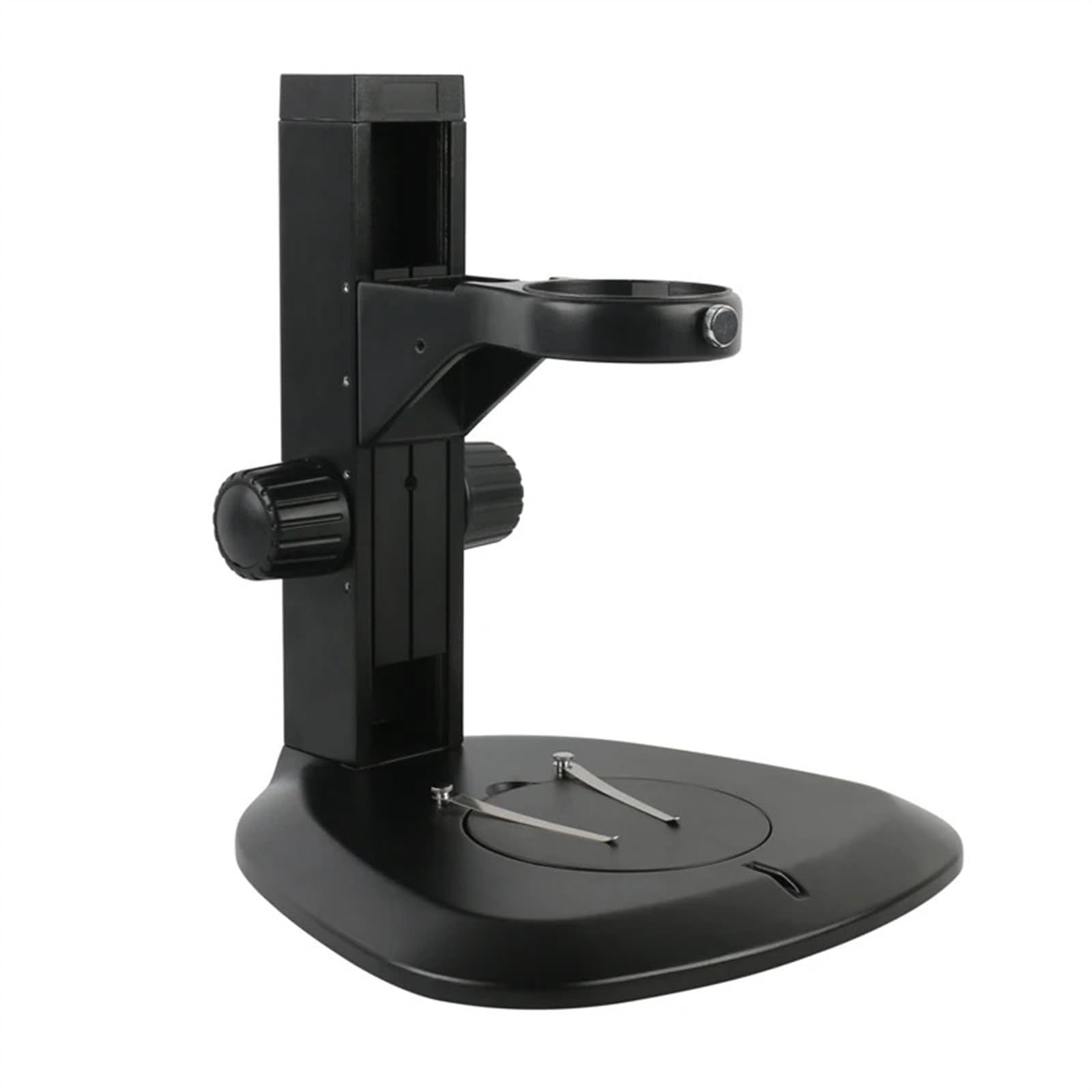 Gradilla para tubos de ensayo Microscopio trinocular de brazo vertical, microscopio estereoscópico, soporte de mesa de trabajo integrado ajustable