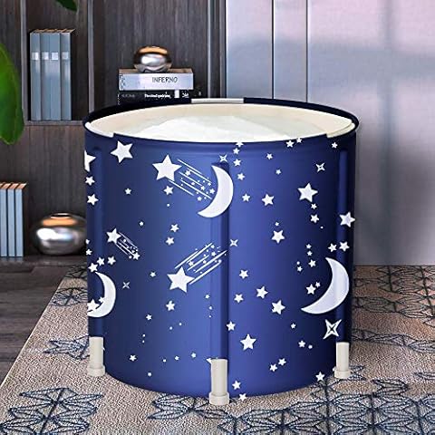 LUCKUP Portable Ice Bathtub for Athletes and Adults - Foldable Freestanding Soaking Bathtub for Outdoor & Bathroom, Keep Temperature Cold Plunge, Perfect for Recovery and Therapy Cover