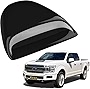 Mega Racer Universal JDM Style Black Flow Hood Body Kit Decorative Hood Scoop Universal Hood Scoop Car Hood Scoop Hood Scoops Universal Racing Air Flow Intake Car Hood Vent Scoop Accessories