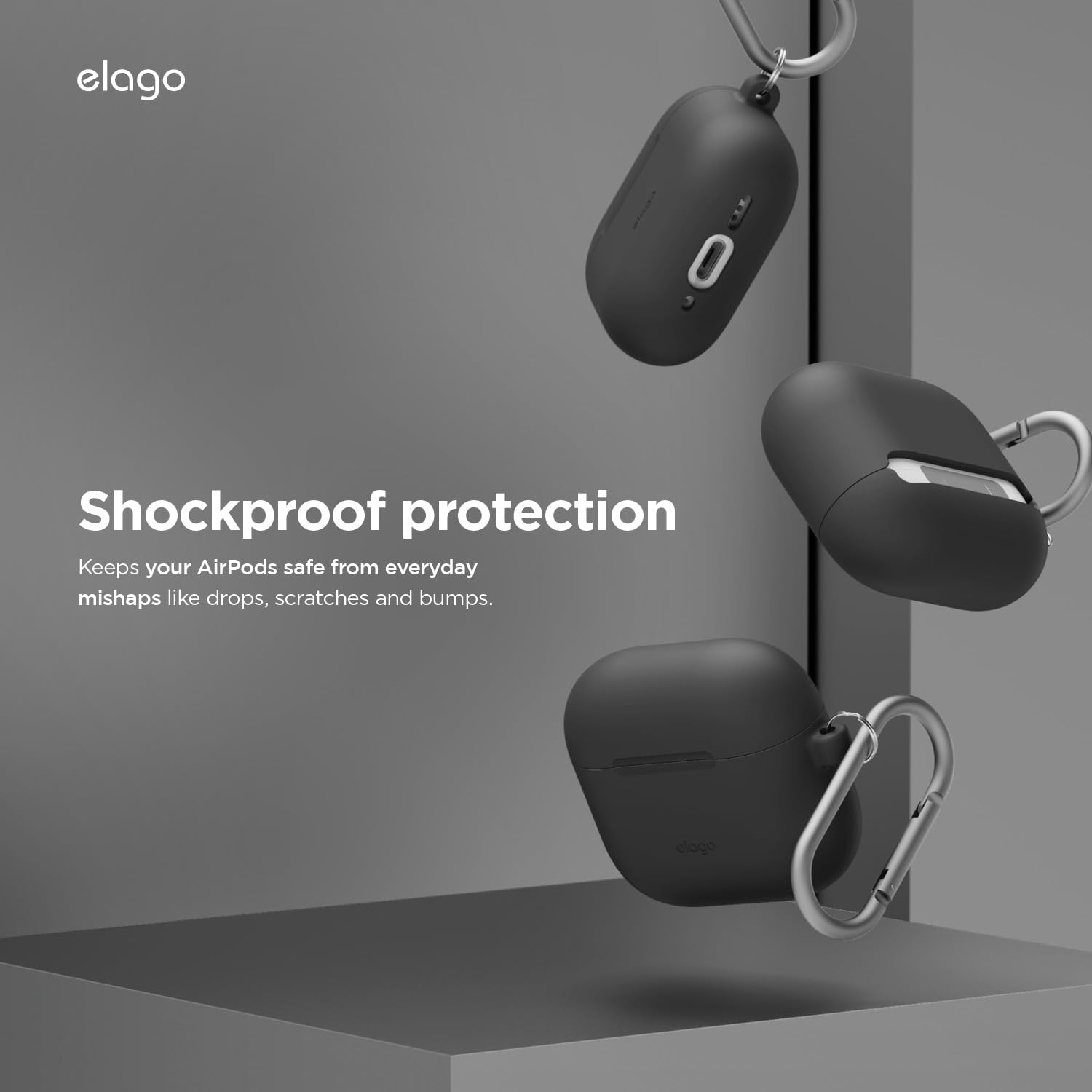 Amazon.co.jp: 【elago】 AirPods 4 対応 ケース シリコン