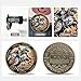 Holy City Mounted Knight Challenge Coin | Chivalric Valor & Sacred Shield Medallion | Holy City Mounted Knight Historical Token | Commemorative Gifts for Collectors, Historians, and Enthusiasts