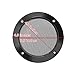 Bluecell 2pcs 3.5inch Mesh Speaker Grill Covers Guard Protector Speaker Decorative Circle with Screw (Black Color)