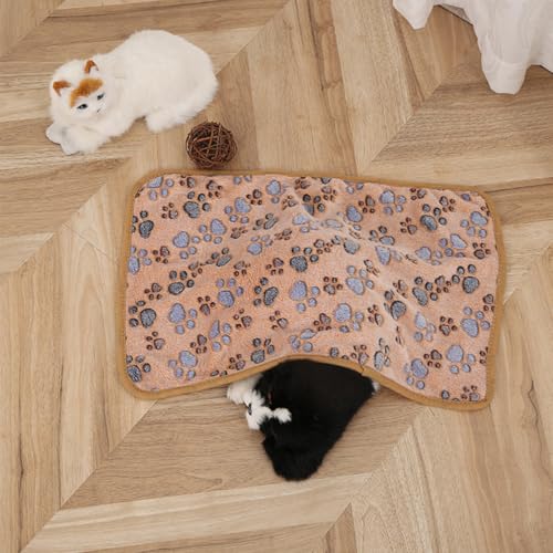 KOLZEMV 2 PC Wasserdichte Hunde-Decke für Grosse Hunde 60x40cm - Outdoor Waschbare Sofaschutz aus Sherpa Fleece, Flauschig und Weich