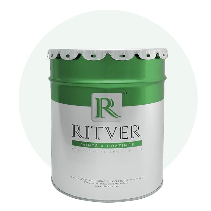 Buy RITVER Premium waterbased Wall Paint Emulsion 3.6 Liter,Grey