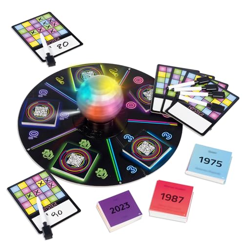 Hitster Bingo, Musik-Brettspiel, ab 16+ Jahren, 2-10 Spieler, Perfekt für Spielabende, Partys und Familienspaß, Deutsch (DE) – Bild 6