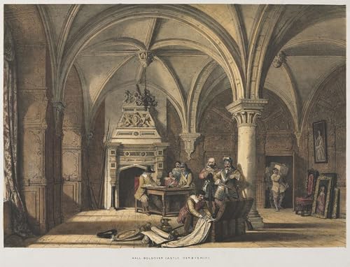Castillo de Bolsover lienzo decorativo para inspiracion en despachos y salones 60x90cm