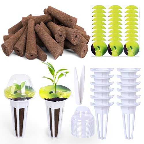 Seewaazee 79 PCS Hydroponic Indoor Seed Pods, Growing System Kit for Aerogarden & Other Brands -...