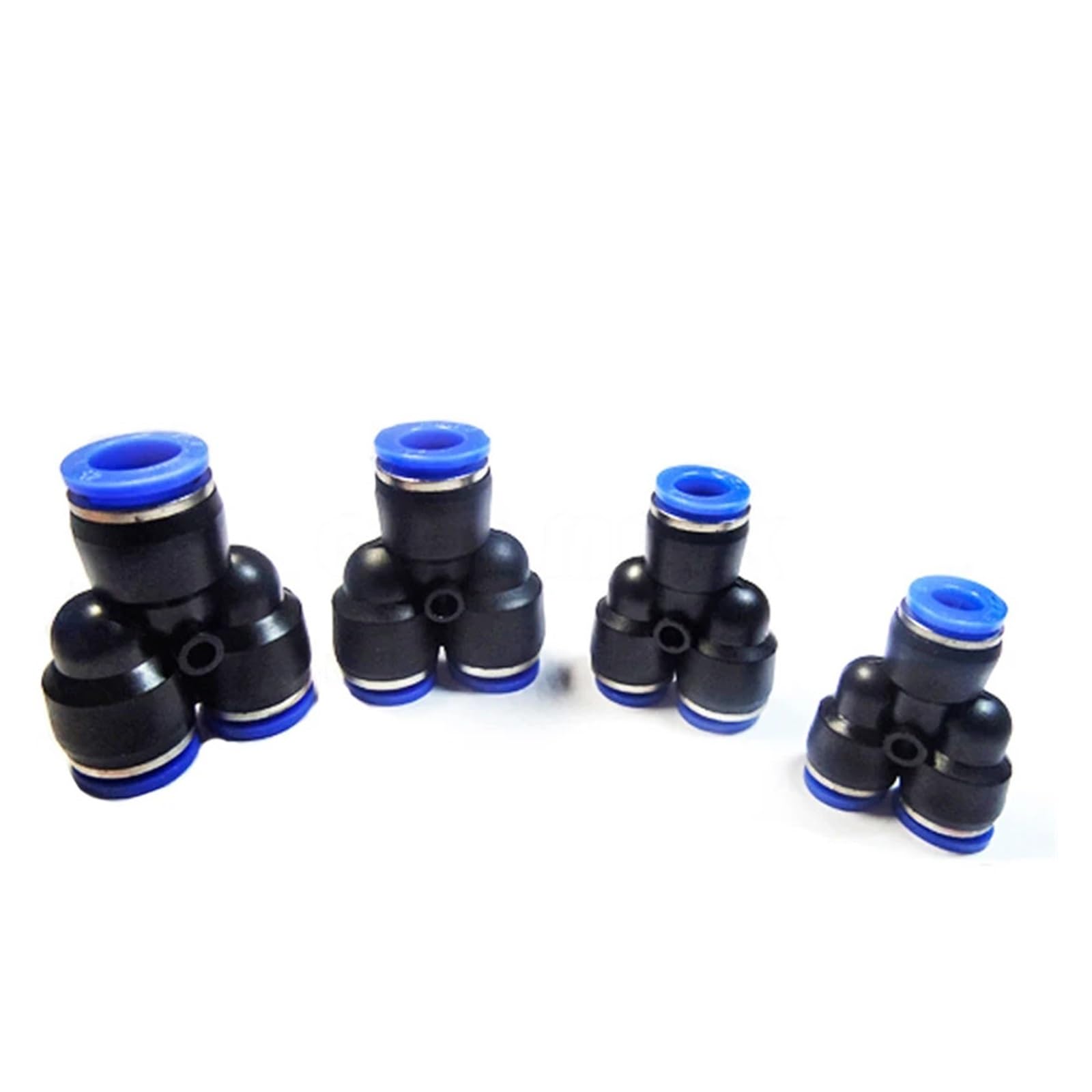 Lot de 4 à 10 connecteurs pneumatiques PY4 PY6 PY8 PY10 PY12 PY14 PY16 Adaptateur Y One Touch Quick Release Fitting Connecteur (PY8 (10 pièces)