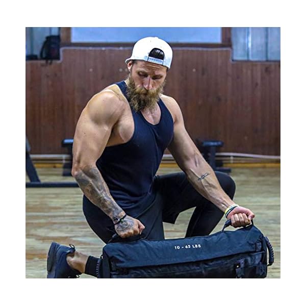 SLR-Heavy-Duty-sandbags-for-Fitness-Holds-10-to-65-LBS-with-9-Inner-Sandbags-Great-Weight-Bag-for-Crossfit-Training-with-SIX-Reinforced-Handles-Sand-NOT-Included SLR Heavy Duty sandbags for Fitness Holds 10 to 65 LBS with 9 Inner Sandbags - Great Weight Bag for Crossfit Training with SIX Reinforced Handles - Sand NOT Included