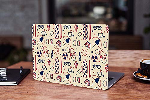 Image of Galaxsia Designer Pattern Vinyl Laptop Skin /Sticker /Cover Compatible for Any Laptop (Hp /Dell /Sony /Acer etc..) Brand Models of Size17 to 17.3 Inches Laptop Or Notebook.