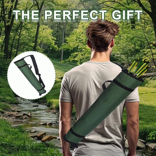 image for KURUGEILI Archery Quiver Back and Hip Quivers Adjustable Arrow Backpac