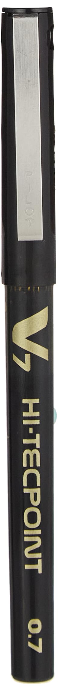 Pilot 019577 Hi-Tecpoint V7 Pen (Black - Pack of 6)