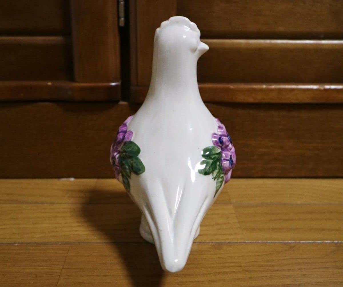 セット 鳥 置物 フィギュリン 陶器 デ・ローザ Rosa De Amazon.co.jp: 置物 陶器 鳥 にわとり ロサユング Ljung Rosa DECO 工芸品
