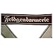warreplica WW2 German Army FELDGENDARMERIE BEVO Cuff Title - Reproduction