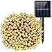 Produktbild AMIR Solar Lichterkette, 72ft 22m 200 LED Lichterketten, 8 Modi Außenlichterkette, wasserdicht, Lichtsensor Beleuchtung Außen Dekoration für Weinachten, Garten, Hochzeit, Party usw - Warmweiß