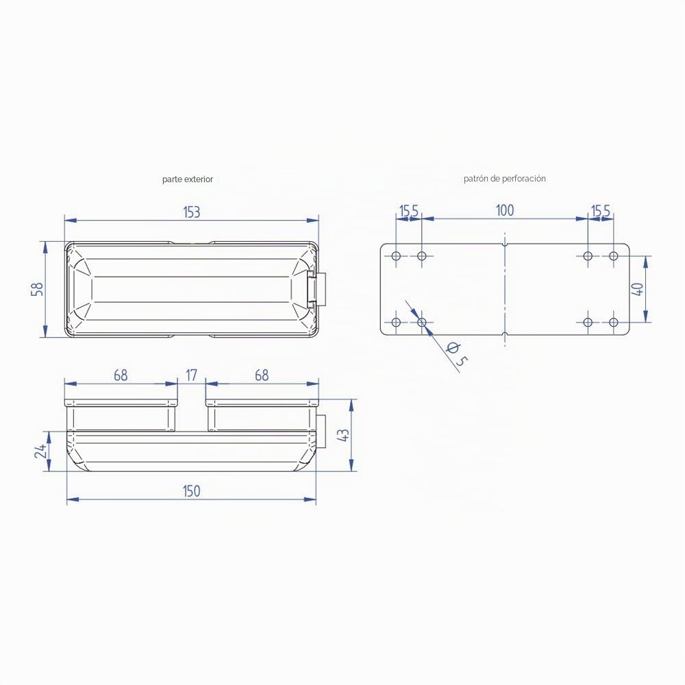 Thule Van Lock - Cerrojo para Puerta