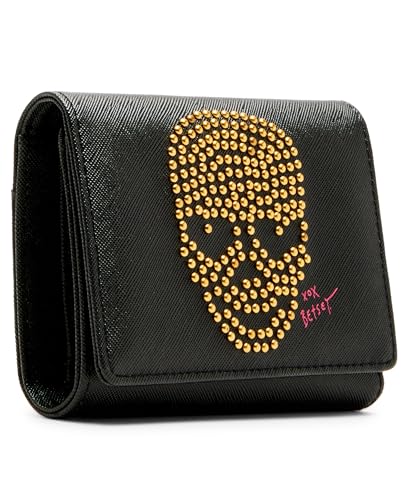 Betsey Johnson Skull Boss Trifold Wallet2