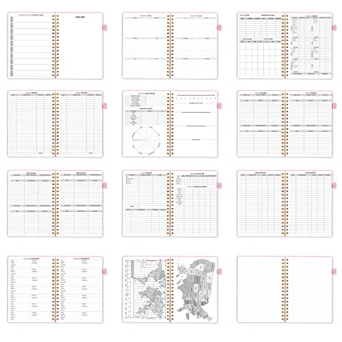 Budget-Planner-2024-2025-Monthly-Bill-Organizer-With-Pockets-Undated-Financial-Organizer-with-Expense-Tracker-Notebook-Budgeting-Journal-and-Budget-Book-to-Control-Your-Money-Large-Size-7-x-10