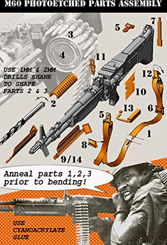 Amazon | Bravo6 B6-35080 1/35 M60機関銃セット(3丁セット