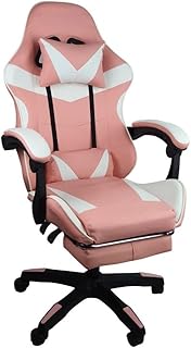 Cadeira Gamer Stillus Ergonômica Com Apoio Para Os Pés - Rosa - Produto 3 mais recomendado com 4.2 estrelas