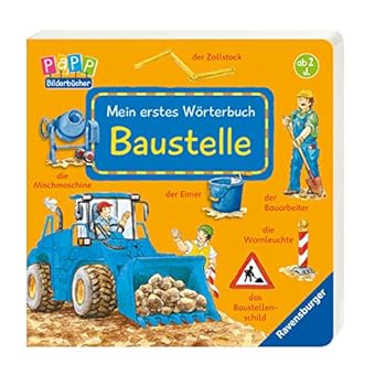 Board book Mein erstes Wörterbuch: Baustelle [German] Book