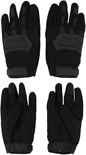 SUPVOX 1 Par De Luvas Para Motocicleta Luvas Quentes Luvas De Motocicleta Para Homens Luvas De Bicicleta Homem Luvas Absorventes Luvas Esportivas À Prova De Vento Luvas De Dedo Cheio