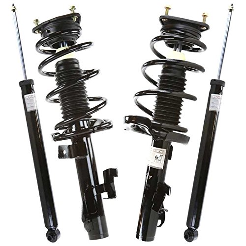 Auto Shack KS15609-CST100170 Front Strut Assembly Rear Shock Absorber Bundle