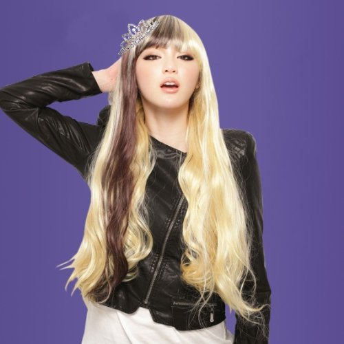 X&Y ANGEL Y020 - Parrucca bionda lunga a due toni